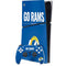 NFL Los Angeles Rams Team Motto PS5 Slim Digital Edition Bundle Skin