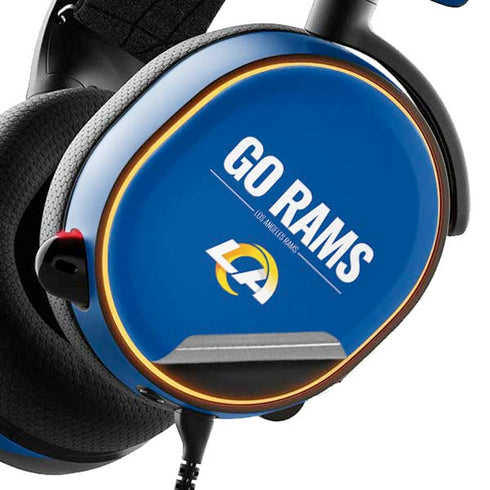 NFL Los Angeles Rams Team Motto SteelSeries Arctis 5 Skin