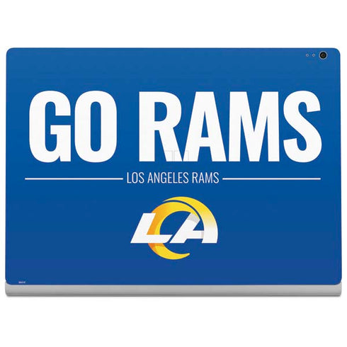 NFL Los Angeles Rams Team Motto Surface Book 2 13.5in Skin