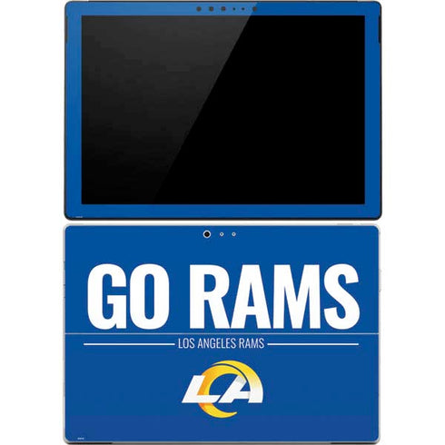 NFL Los Angeles Rams Team Motto Surface Pro 4 Skin