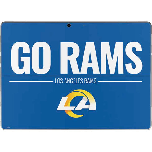 NFL Los Angeles Rams Team Motto Surface Pro 9 Skin