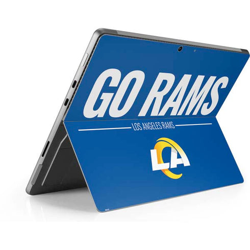 NFL Los Angeles Rams Team Motto Surface Pro 9 Skin