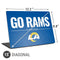 NFL Los Angeles Rams Team Motto Universal Laptop 15in (12.2 x 8.8in) Skin