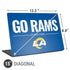 NFL Los Angeles Rams Team Motto Universal Laptop 15in (12.2 x 8.8in) Skin