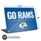NFL Los Angeles Rams Team Motto Universal Laptop 17in (13.8 x 10in) Skin