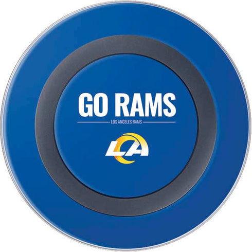 NFL Los Angeles Rams Team Motto Wireless Charger Skin