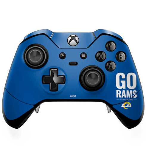 NFL Los Angeles Rams Team Motto Xbox One Elite Controller Skin