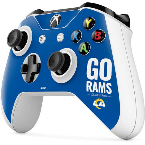 NFL Los Angeles Rams Team Motto Xbox One S Controller Skin