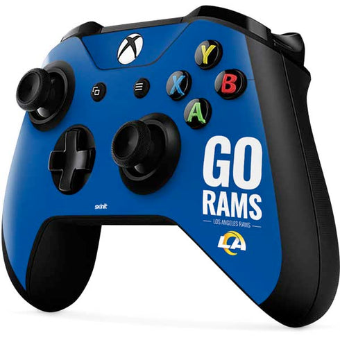 NFL Los Angeles Rams Team Motto Xbox One X Controller Skin