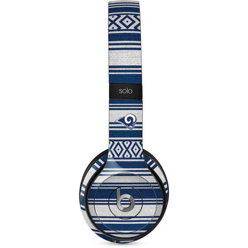 NFL Los Angeles Rams Trailblazer Beats Solo 2 Wired Skin