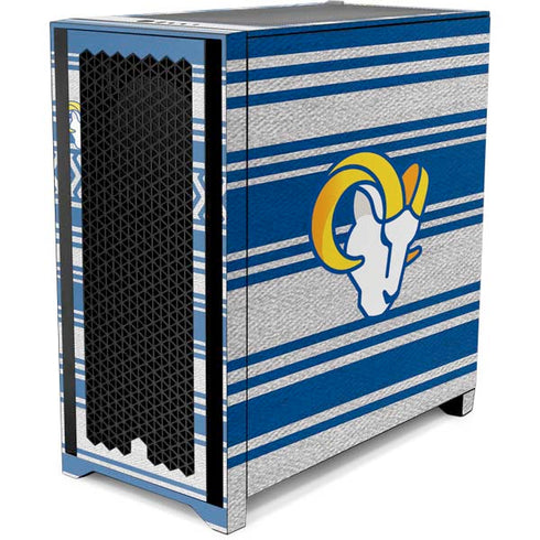 NFL Los Angeles Rams Trailblazer Corsair 4000D Tempered Glass Mid-Tower ATX Case Skin