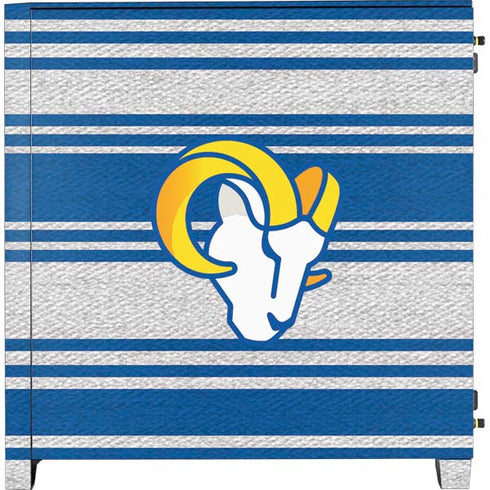 NFL Los Angeles Rams Trailblazer Corsair 4000D Tempered Glass Mid-Tower ATX Case Skin