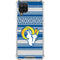 NFL Los Angeles Rams Trailblazer Galaxy A12 Clear Case