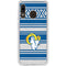 NFL Los Angeles Rams Trailblazer Galaxy A20 Clear Case