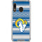 NFL Los Angeles Rams Trailblazer Galaxy A30 Clear Case