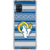 NFL Los Angeles Rams Trailblazer Galaxy A51 5G Clear Case
