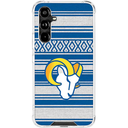 NFL Los Angeles Rams Trailblazer Galaxy A54 5G Clear Case