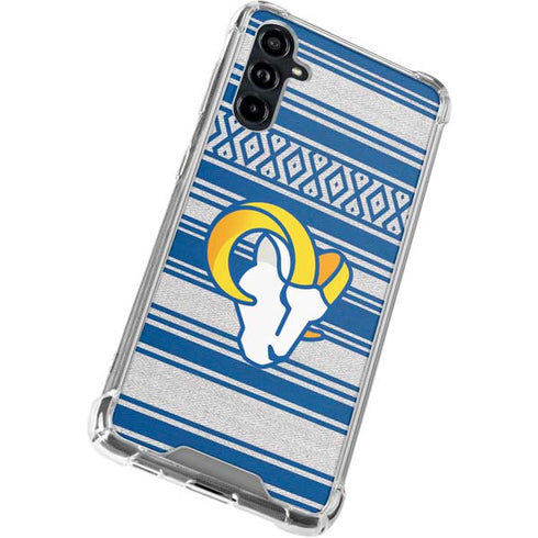 NFL Los Angeles Rams Trailblazer Galaxy A54 5G Clear Case