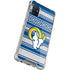 NFL Los Angeles Rams Trailblazer Galaxy A71 5G Clear Case