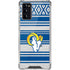 NFL Los Angeles Rams Trailblazer Galaxy Note20 5G Clear Case