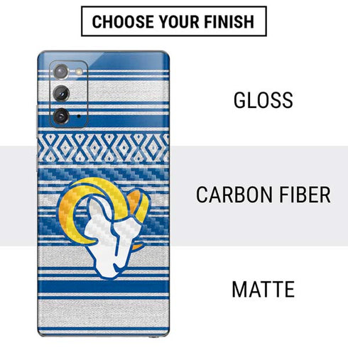 NFL Los Angeles Rams Trailblazer Galaxy Note20 5G Skin