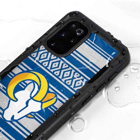 NFL Los Angeles Rams Trailblazer Galaxy S20 Plus Waterproof Case