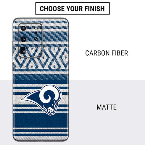 NFL Los Angeles Rams Trailblazer Galaxy S20 Ultra 5G Skin