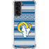 NFL Los Angeles Rams Trailblazer Galaxy S21 5G Clear Case