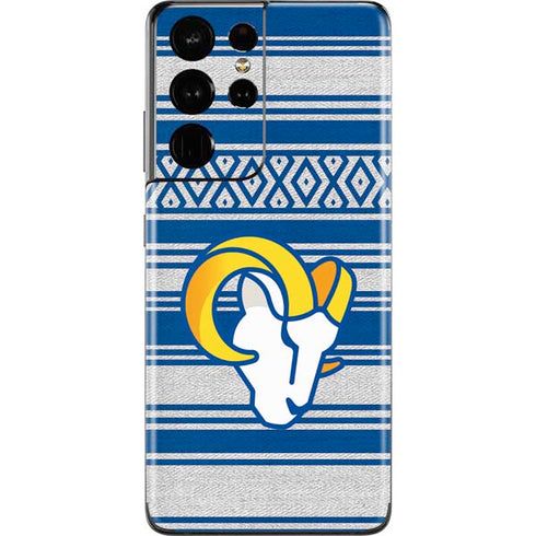 NFL Los Angeles Rams Trailblazer Galaxy S21 Ultra 5G Skin