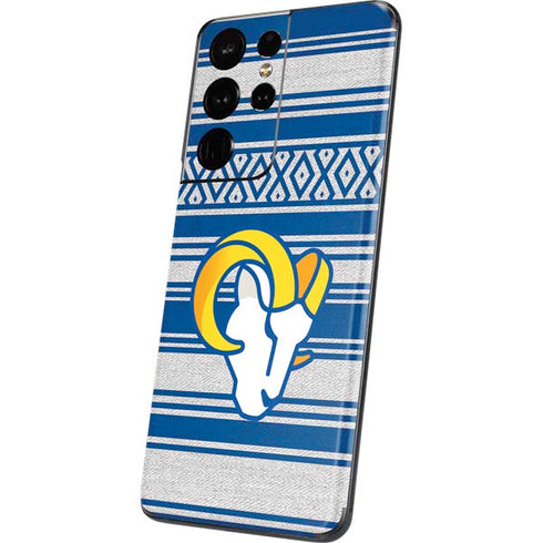 NFL Los Angeles Rams Trailblazer Galaxy S21 Ultra 5G Skin