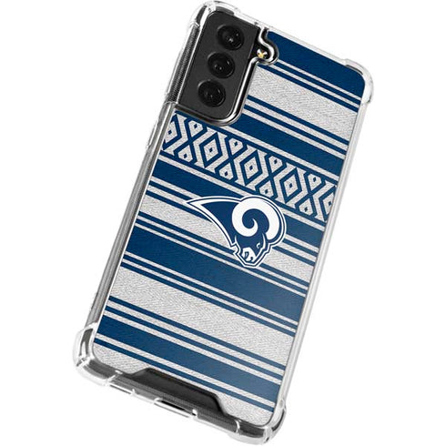NFL Los Angeles Rams Trailblazer Galaxy S22 Clear Case