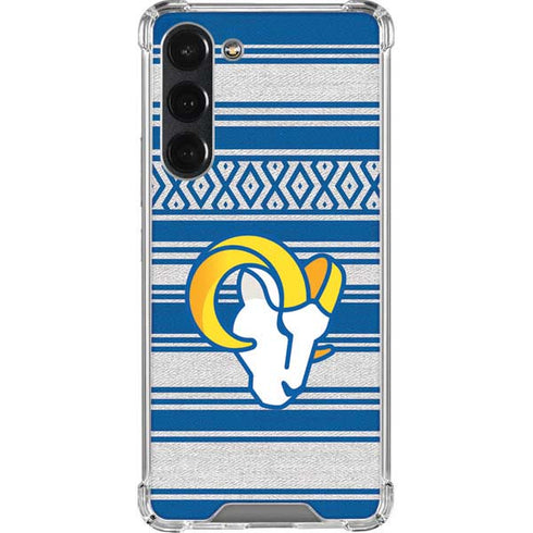 NFL Los Angeles Rams Trailblazer Galaxy S23 Plus Clear Case