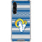 NFL Los Angeles Rams Trailblazer Galaxy S23 Plus Clear Case