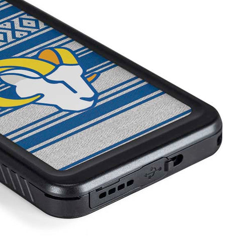 NFL Los Angeles Rams Trailblazer Galaxy S23 Plus Waterproof Case