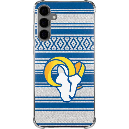 NFL Los Angeles Rams Trailblazer Galaxy S24 Plus Clear Case