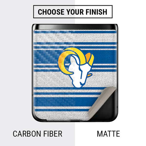 NFL Los Angeles Rams Trailblazer Galaxy Z Flip Skin