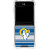 NFL Los Angeles Rams Trailblazer Galaxy Z Flip5 5G Clear Case