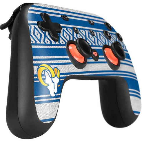 NFL Los Angeles Rams Trailblazer Google Stadia Controller Skin