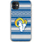 NFL Los Angeles Rams Trailblazer iPhone 11 Clear Case