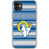 NFL Los Angeles Rams Trailblazer iPhone 11 Clear Case