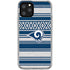 NFL Los Angeles Rams Trailblazer iPhone 11 Pro Clear Case