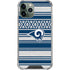 NFL Los Angeles Rams Trailblazer iPhone 11 Pro Max Clear Case