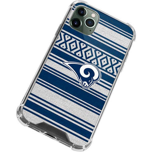 NFL Los Angeles Rams Trailblazer iPhone 11 Pro Max Clear Case