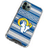 NFL Los Angeles Rams Trailblazer iPhone 12 Pro Clear Case