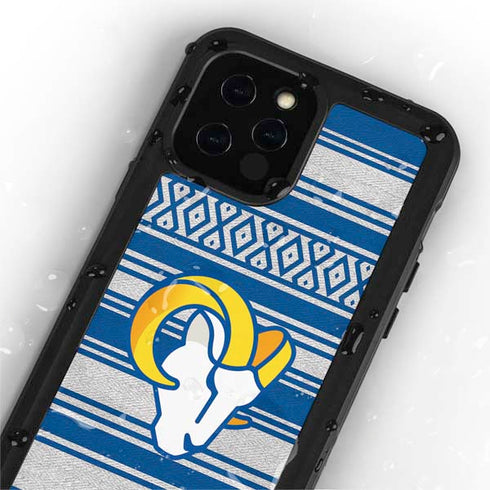 NFL Los Angeles Rams Trailblazer iPhone 12 Pro Waterproof Case
