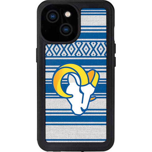 NFL Los Angeles Rams Trailblazer iPhone 13 Mini Waterproof Case