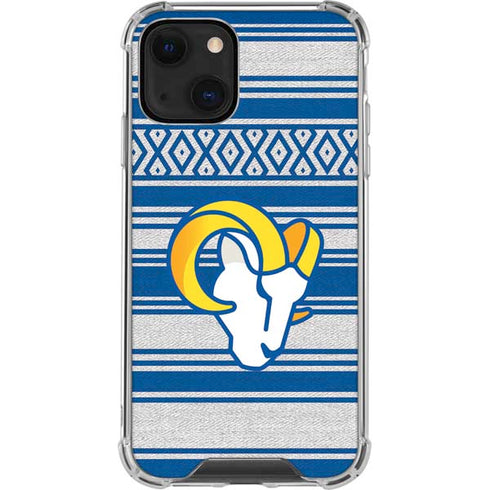 NFL Los Angeles Rams Trailblazer iPhone 15 Plus Clear Case