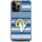 NFL Los Angeles Rams Trailblazer iPhone 14 Pro Max Clear Case