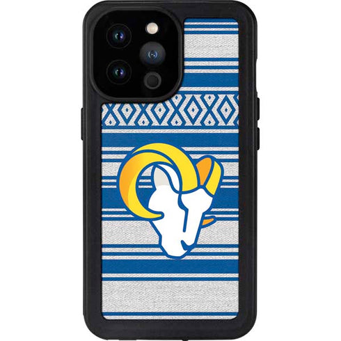 NFL Los Angeles Rams Trailblazer iPhone 14 Pro Max Waterproof Case