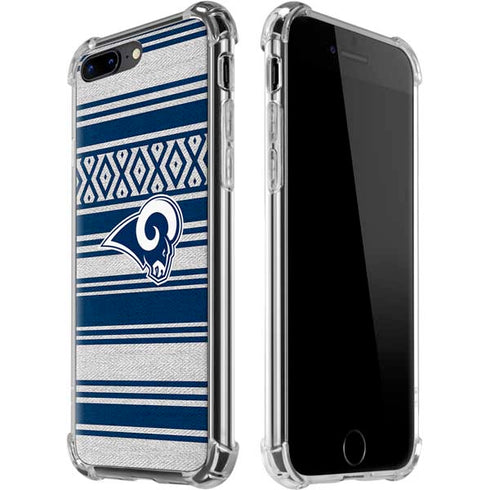 NFL Los Angeles Rams Trailblazer iPhone 7/8 Plus Clear Case